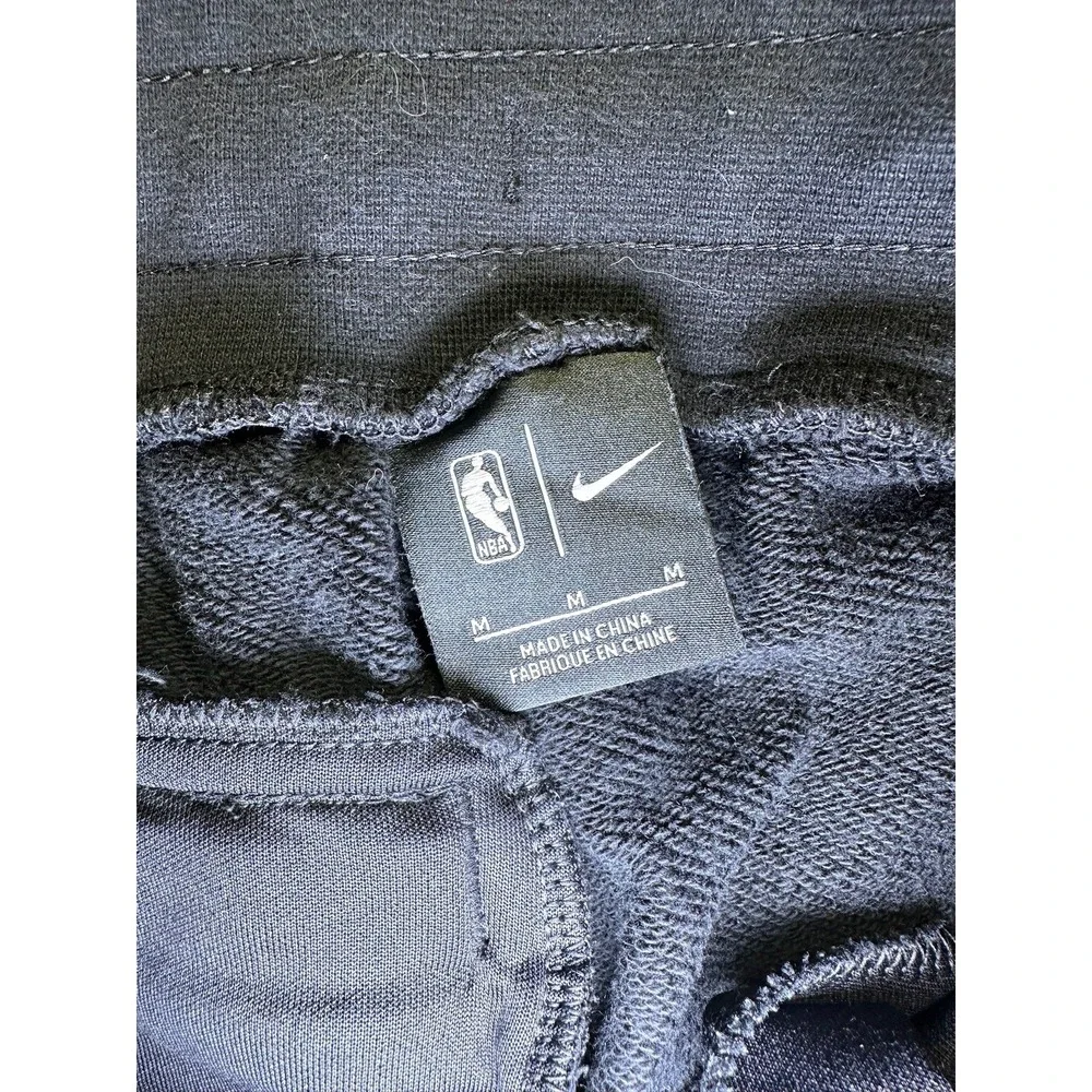 Nike NBA Cleveland Cavaliers Sweatpants‎ Black Size Medium Blackout Heavyweight